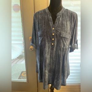 Cocoon Woman Plus Top A138SH